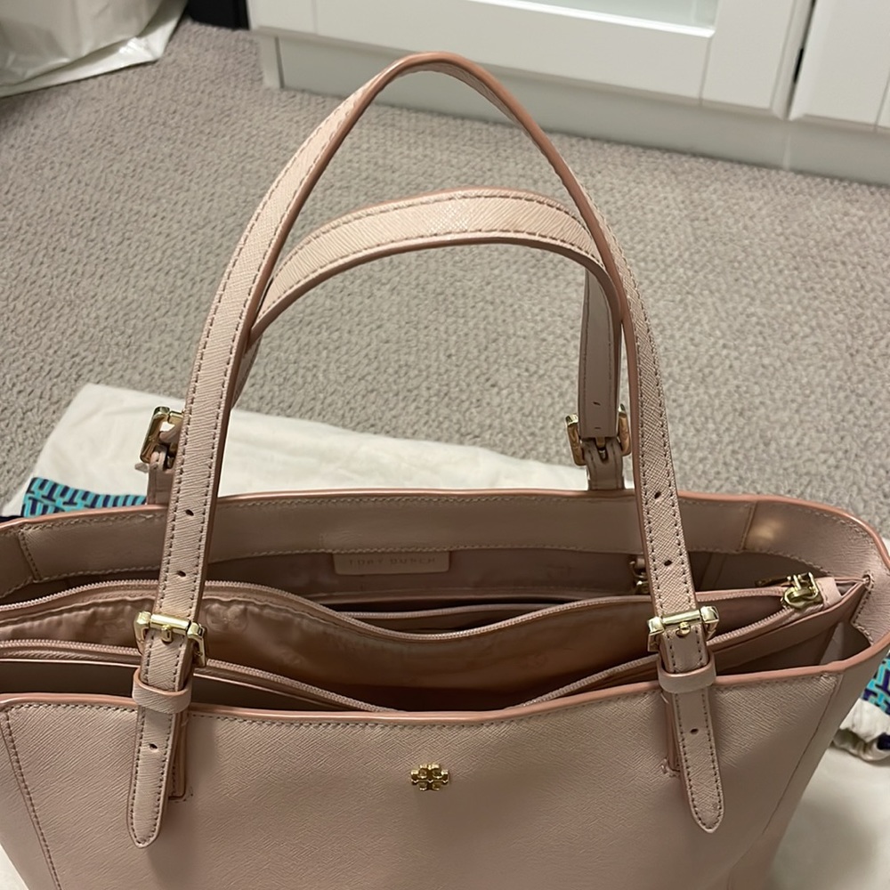 Tory Burch blush pink tote - Picture 5 of 9